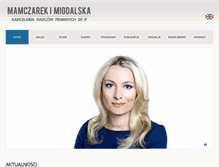 Tablet Screenshot of mim.biz.pl
